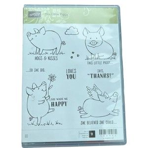 Stampin' Up! This Little Piggy Pre Owned